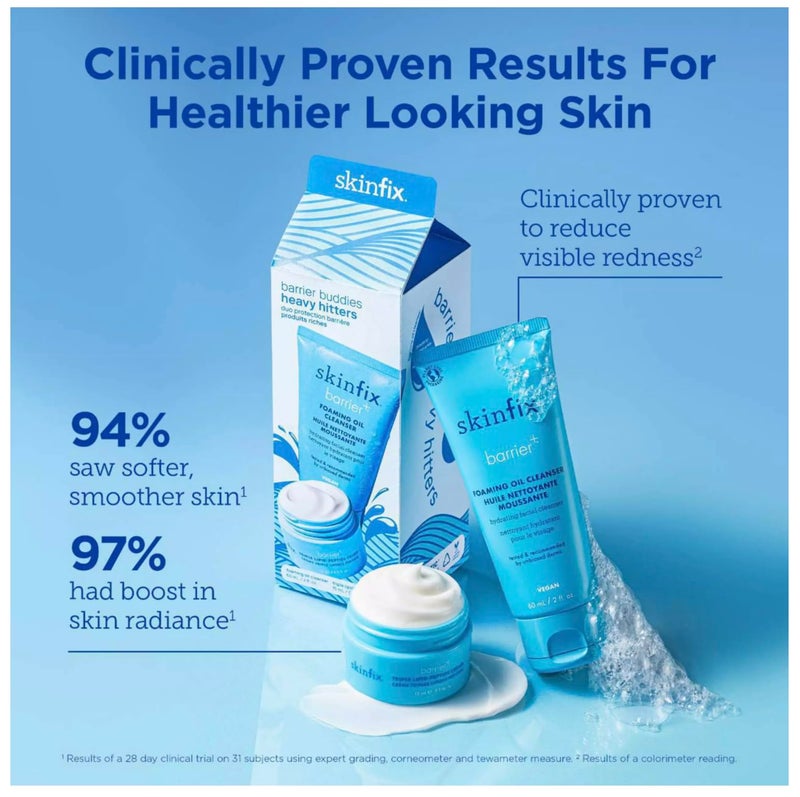 Skinfix Barrier Buddies: Heavy Hitters Cleanser + Triple Lipid-Peptide Cream Hydration Set NEW - Image 3